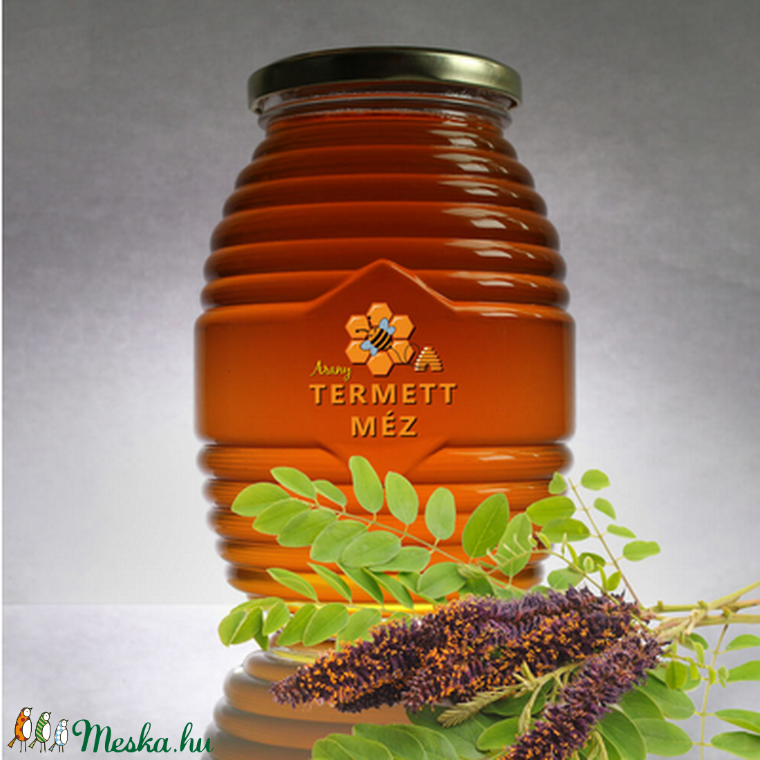 Karácsonyi díszdoboz 1 kg ámorakácmézzel - élelmiszer - méz & propolisz - Meska.hu