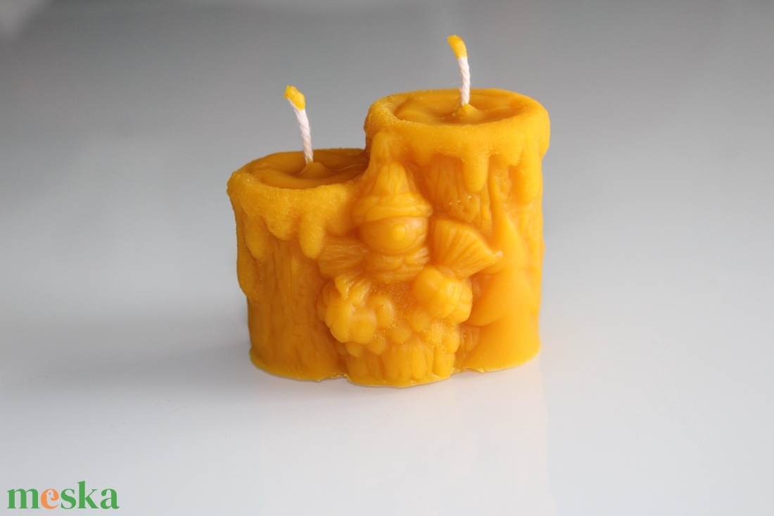 Karácsonyi ajándék hóember gyertyás díszdoboz - karácsony - karácsonyi ajándékozás - karácsonyi ajándékcsomagolás - Meska.hu