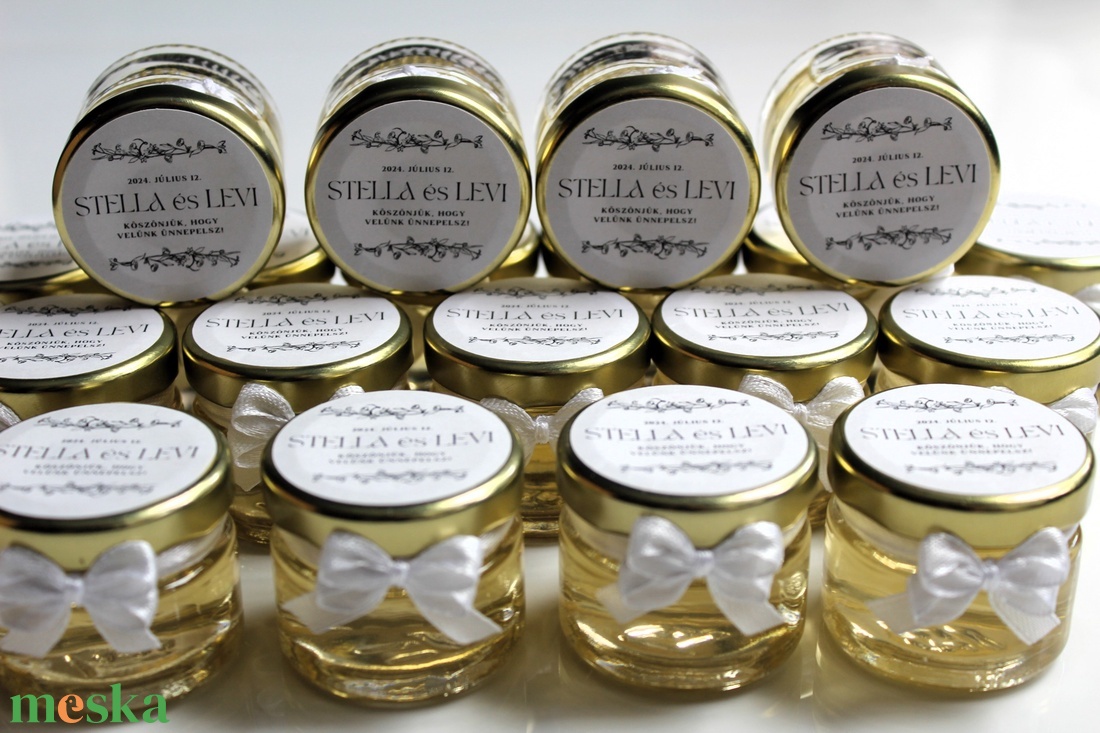 Elegáns esküvői mini mézes köszönet ajándék - esküvő - emlék & ajándék - köszönőajándék - Meska.hu Elegáns esküvői mini mézes köszönet ajándék - esküvő - emlék & ajándék - köszönőajándék - Meska.hu