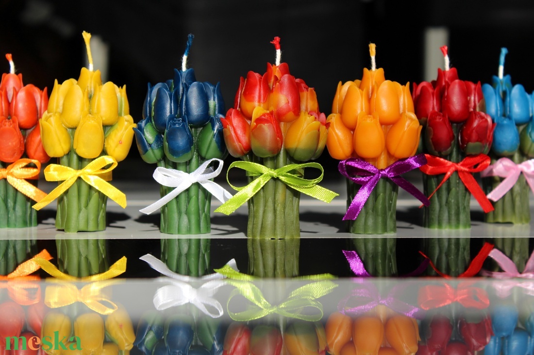 Tulipán csokor méhviaszgyertya - otthon & életmód - gyertya, illat, aroma - gyertya - Meska.hu Tulipán csokor méhviaszgyertya - otthon & életmód - gyertya, illat, aroma - gyertya - Meska.hu