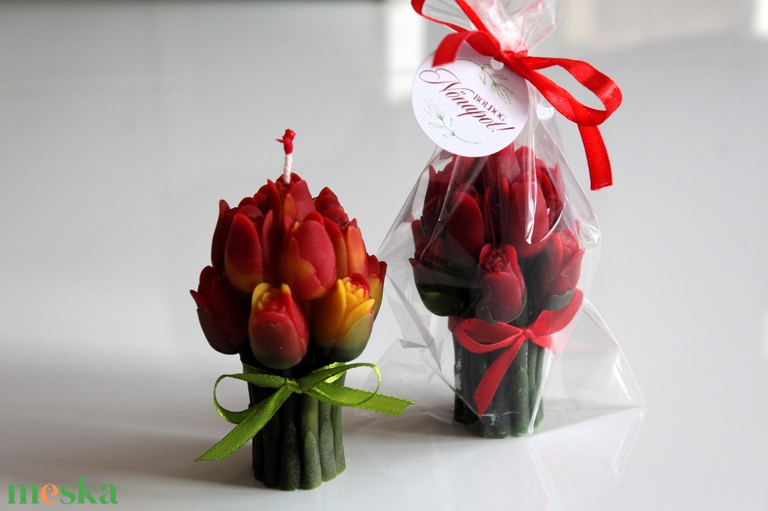 Tulipán örökcsokor méhviaszgyertya - otthon & életmód - gyertya, illat, aroma - gyertya - Meska.hu Tulipán örökcsokor méhviaszgyertya - otthon & életmód - gyertya, illat, aroma - gyertya - Meska.hu