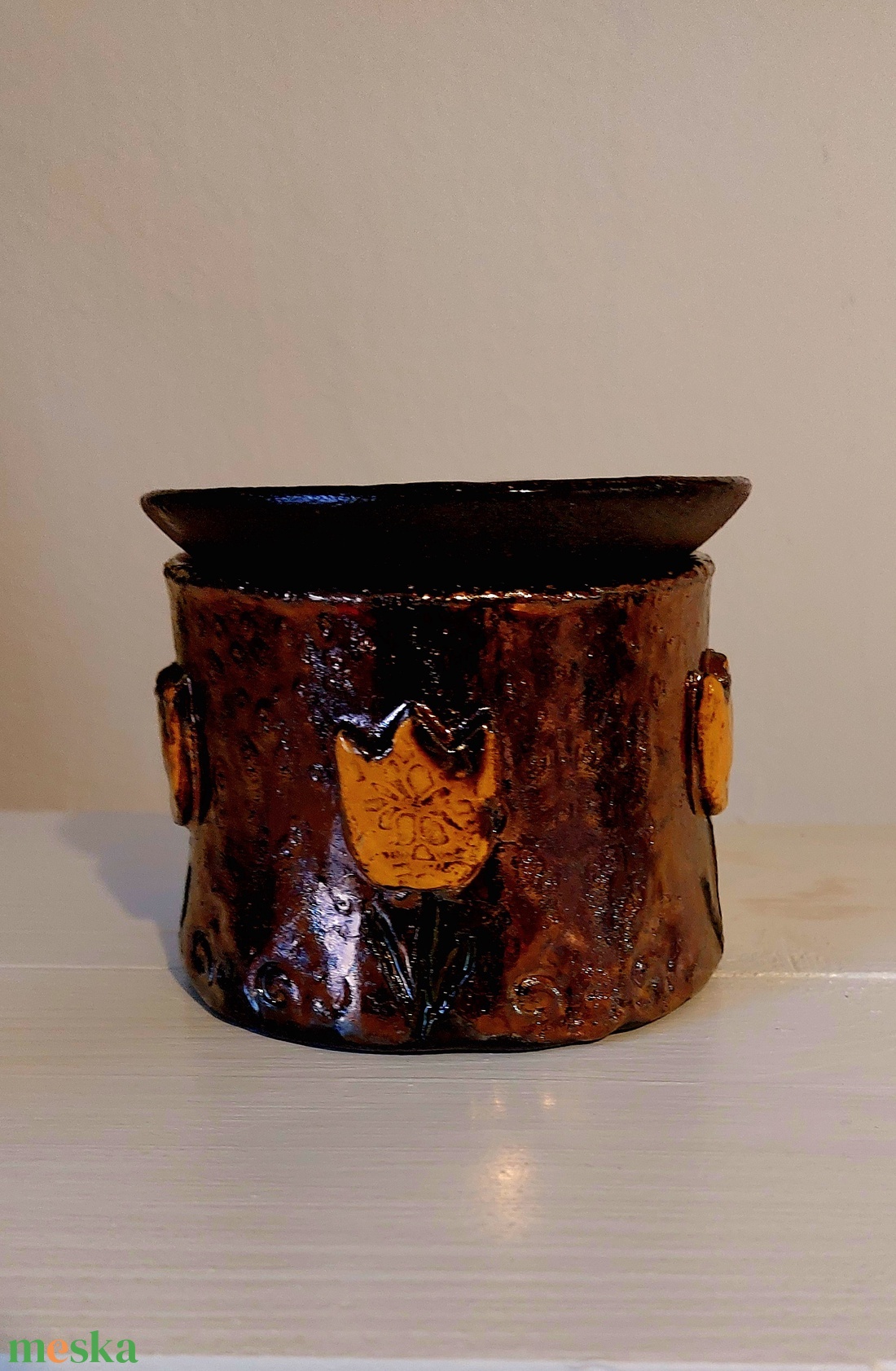 Tulipános párologtató - otthon & életmód - gyertya, illat, aroma - párologtató - Meska.hu