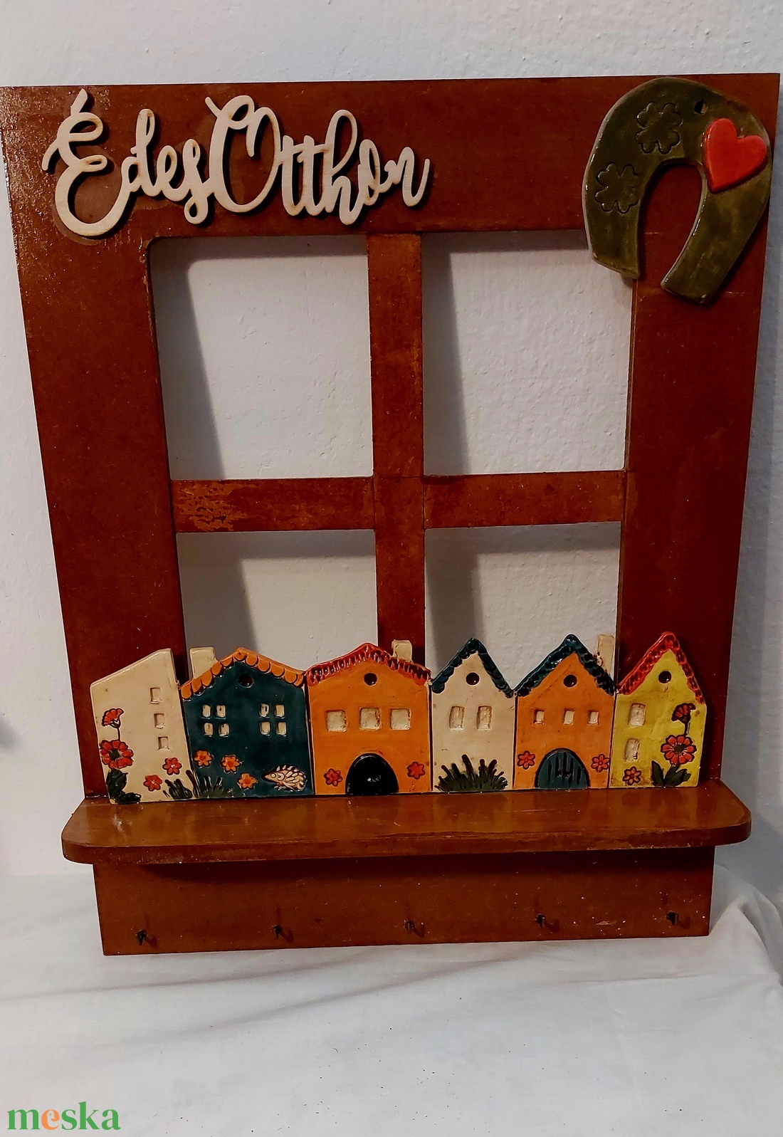 Fali kulcstartó  - otthon & életmód - dekoráció - fali és függő dekoráció - fali kulcstartó - Meska.hu