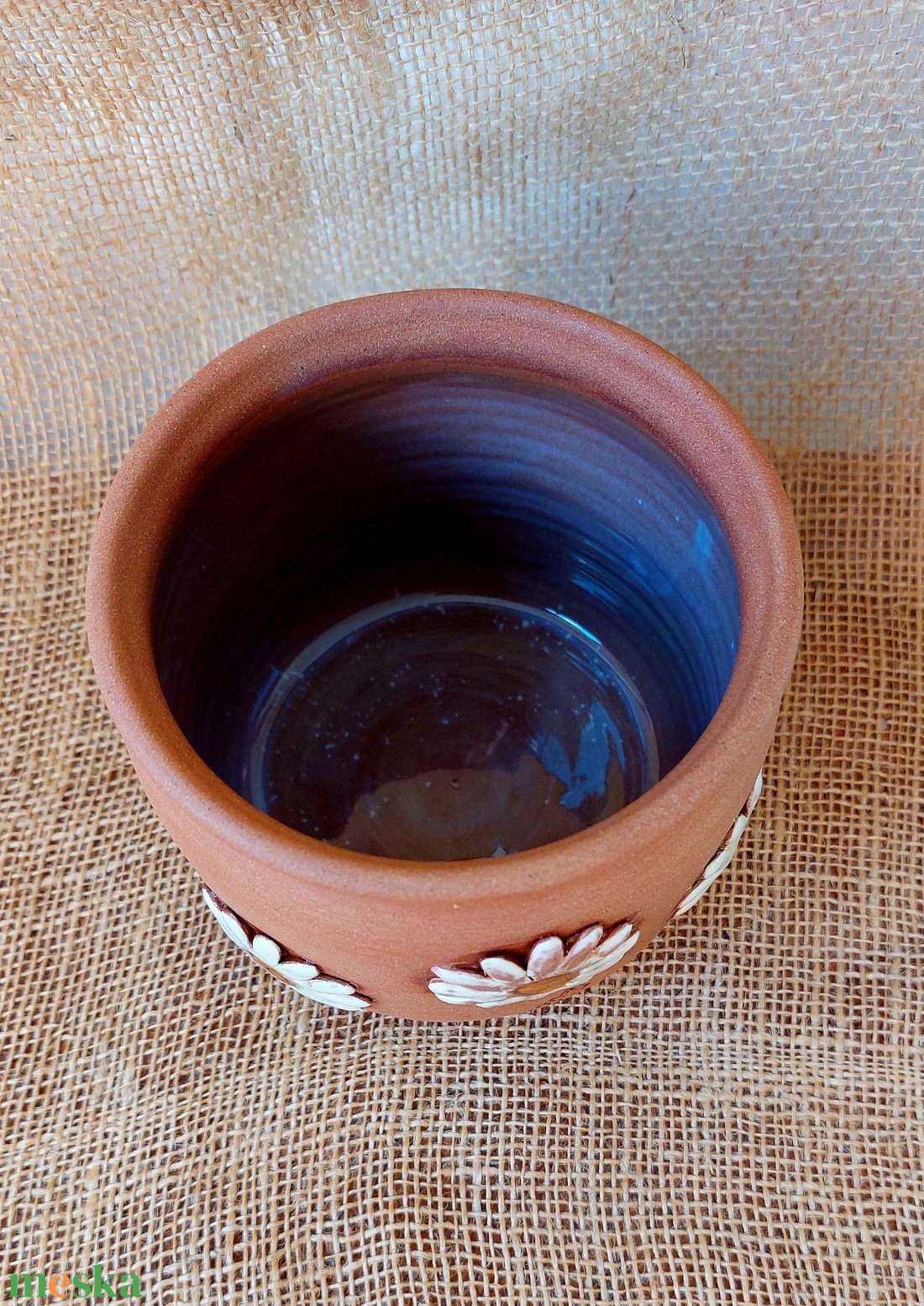 Kerámia kaspó - otthon & életmód - virágdekoráció - virágtartó - kaspó - Meska.hu