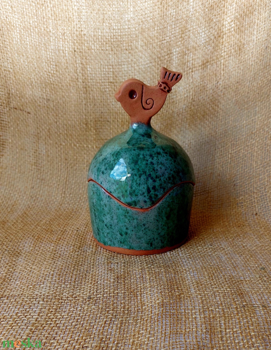 Kerámia cukorkatartó - otthon & életmód - konyhafelszerelés, tálalás - konyhai tárolás - fűszertartó - Meska.hu