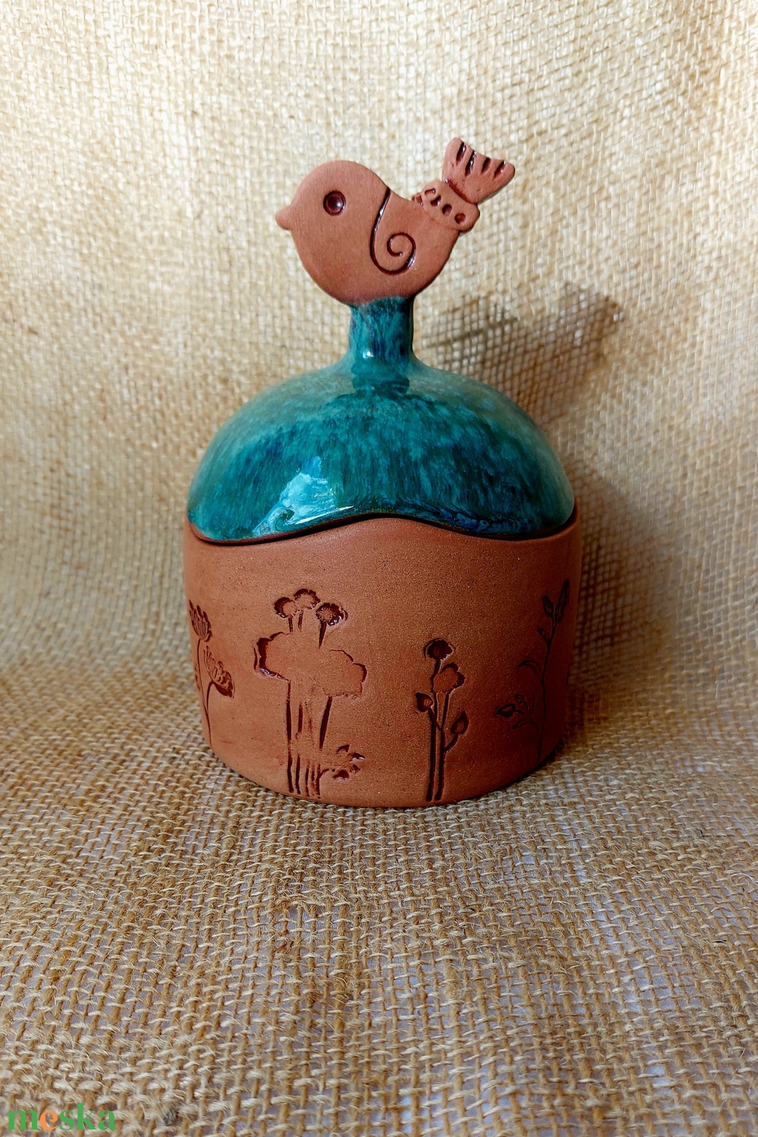 Kerámia cukorkatartó - otthon & életmód - konyhafelszerelés, tálalás - konyhai tárolás - fűszertartó - Meska.hu