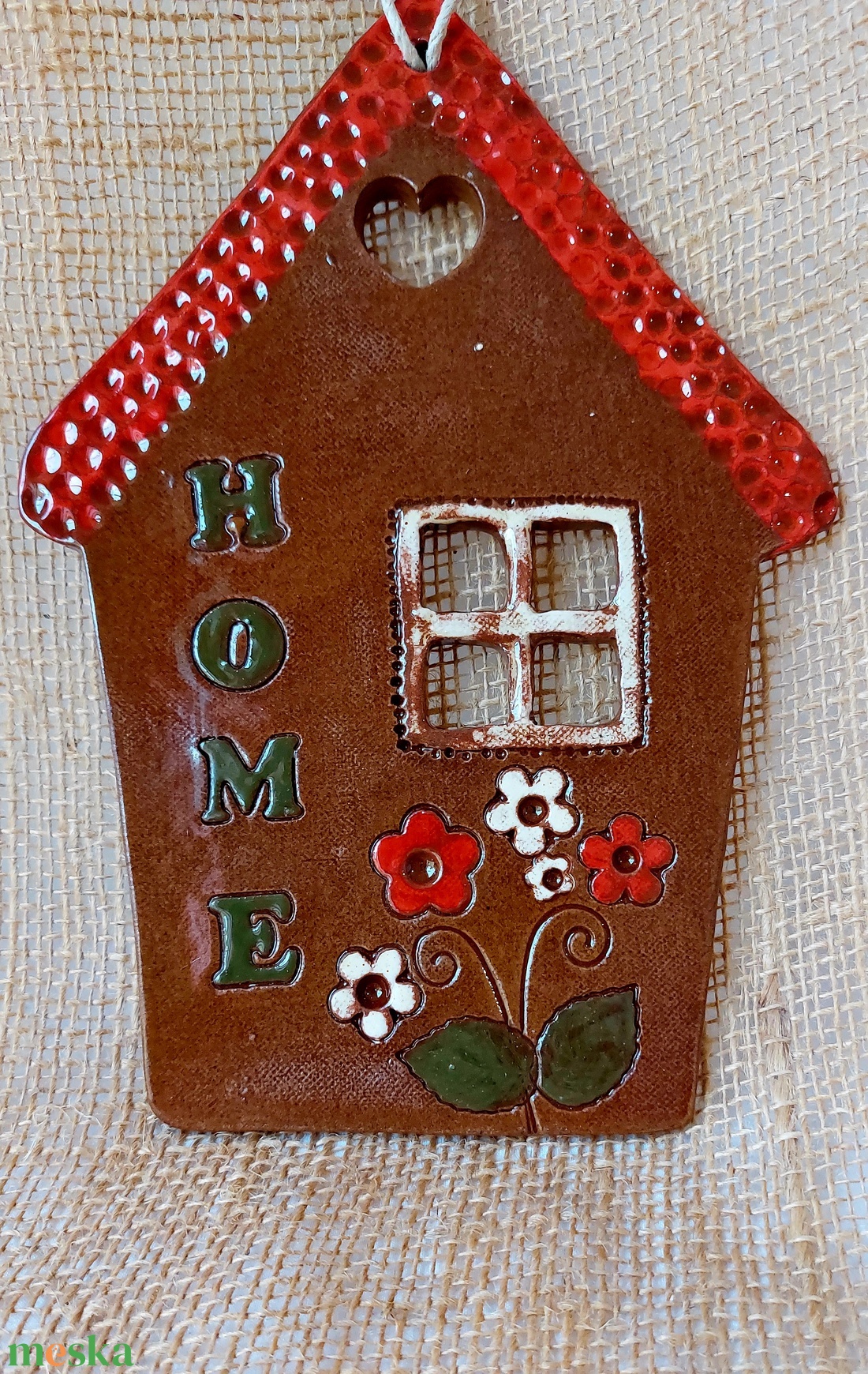 Kerámia fali üdvözlő, Home - otthon & életmód - ház & kert - kerti dísz - Meska.hu
