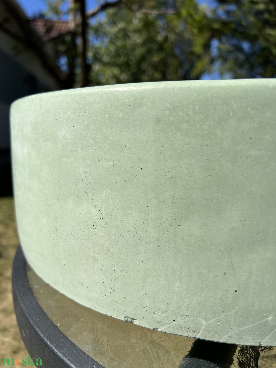 Beton mosdókagyló - otthon & életmód - fürdőszoba - mosdótál - Meska.hu