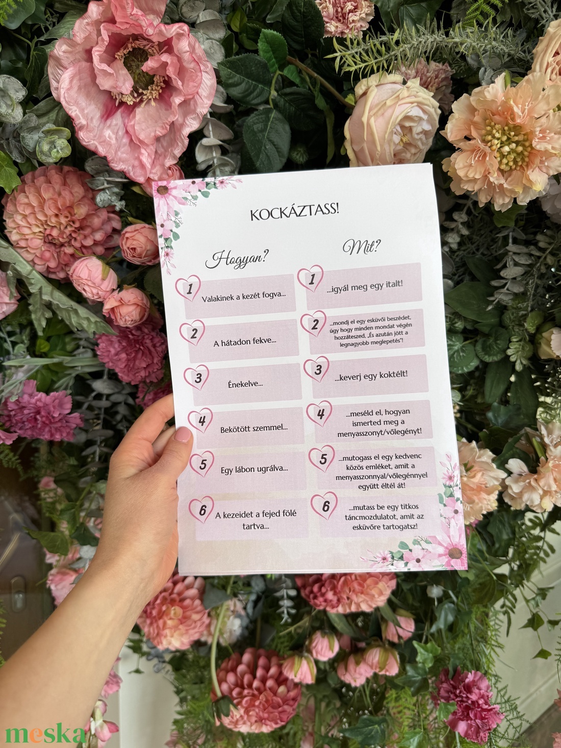 KOCKÁZTASS! lánybúcsús játék - esküvő - lánybúcsú - Meska.hu KOCKÁZTASS! lánybúcsús játék - esküvő - lánybúcsú - Meska.hu