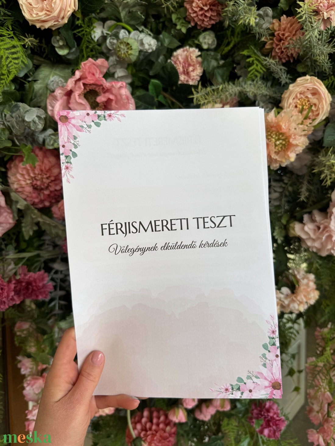 FÉRJISMERETI TESZT - lánybúcsús játék - esküvő - lánybúcsú - Meska.hu