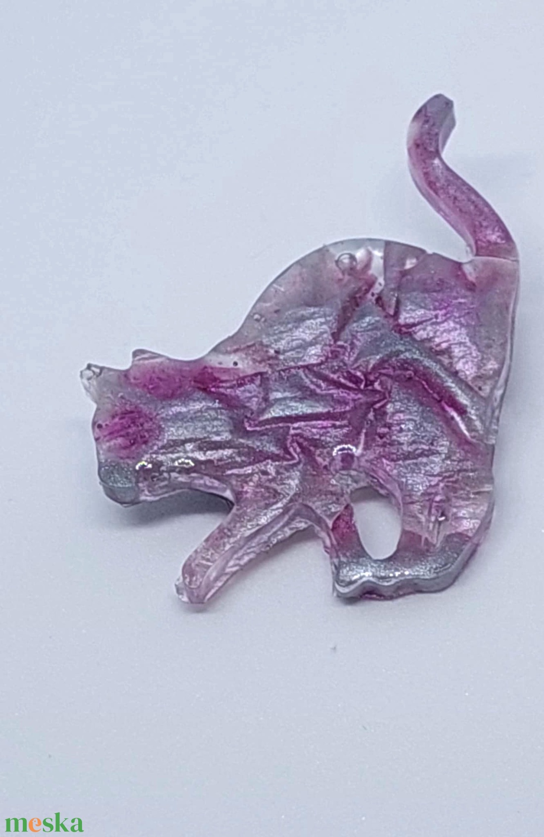 Cicás kitűző VI. - ékszer - kitűző és bross - Meska.hu