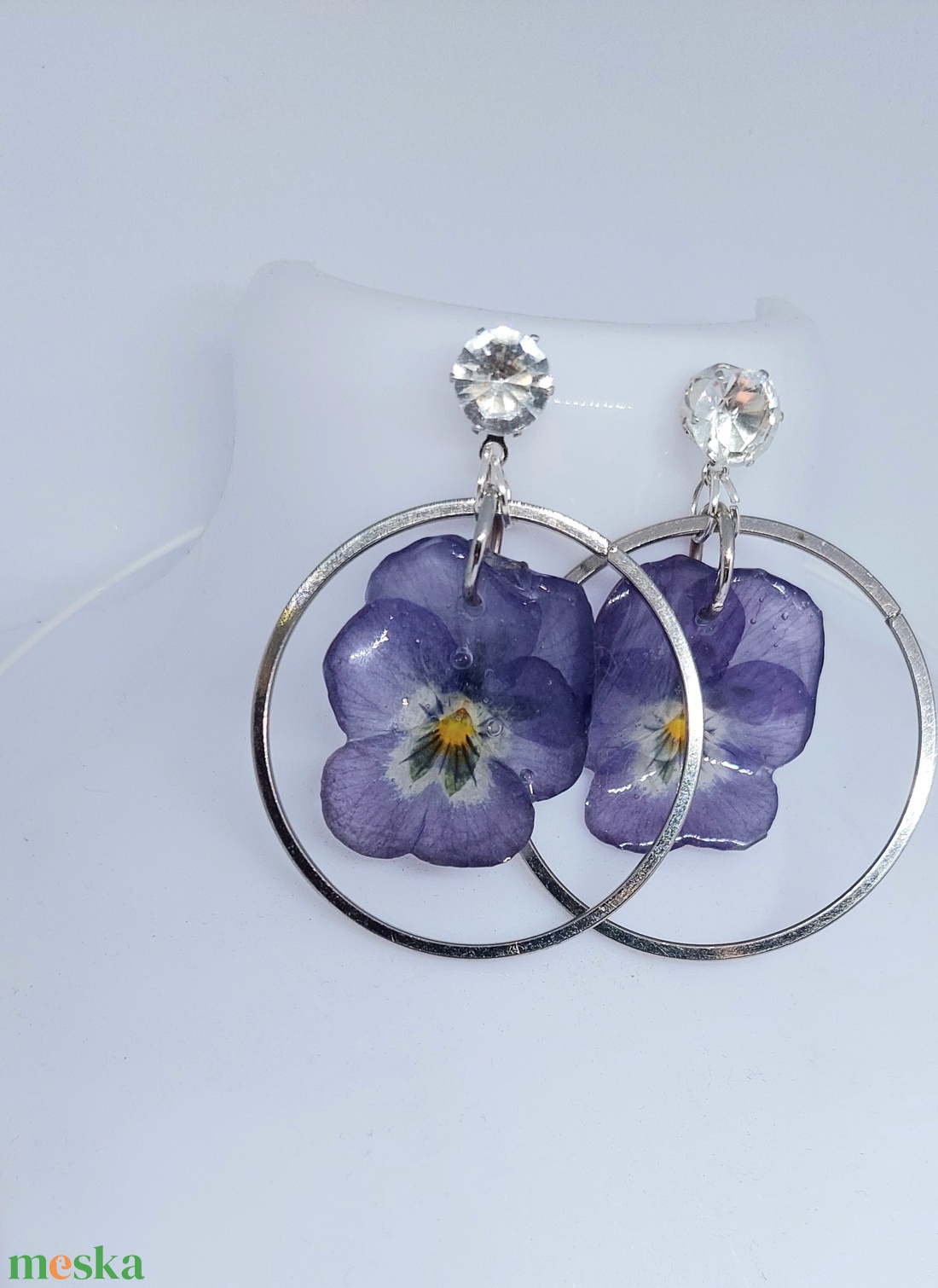 Árvácskák gyantába zárva - ékszer - ékszerszett - Meska.hu