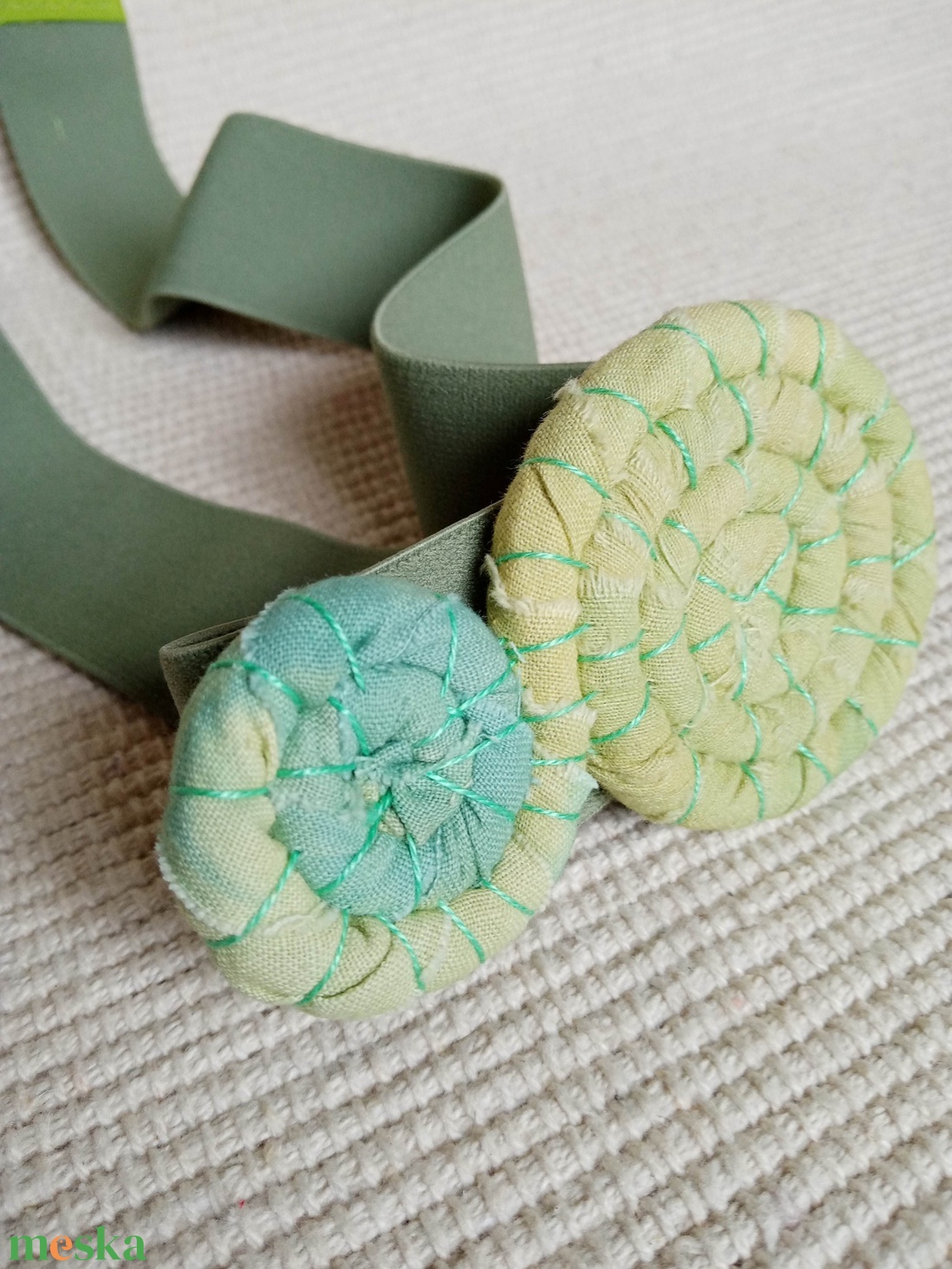 Dupla SPIRÁL díszöv, zero waste derékdísz - ruha & divat - öv & övcsat - öv - Meska.hu Dupla SPIRÁL díszöv, zero waste derékdísz - ruha & divat - öv & övcsat - öv - Meska.hu