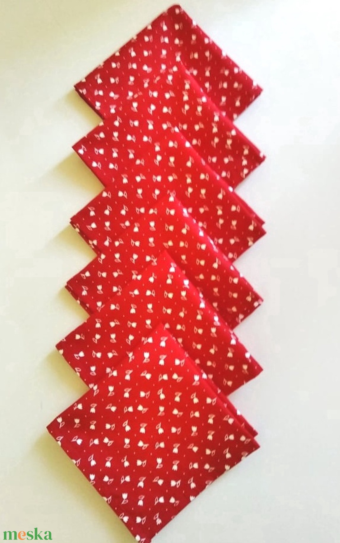 Textilszalvéta szett 6 db-os fehér tulipán - otthon & lakás - konyhafelszerelés, tálalás - konyhai textil - szalvéta - Meska.hu Textilszalvéta szett 6 db-os fehér tulipán - otthon & lakás - konyhafelszerelés, tálalás - konyhai textil - szalvéta - Meska.hu