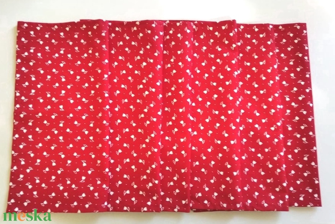 Textilszalvéta szett 6 db-os fehér tulipán - otthon & lakás - konyhafelszerelés, tálalás - konyhai textil - szalvéta - Meska.hu Textilszalvéta szett 6 db-os fehér tulipán - otthon & lakás - konyhafelszerelés, tálalás - konyhai textil - szalvéta - Meska.hu
