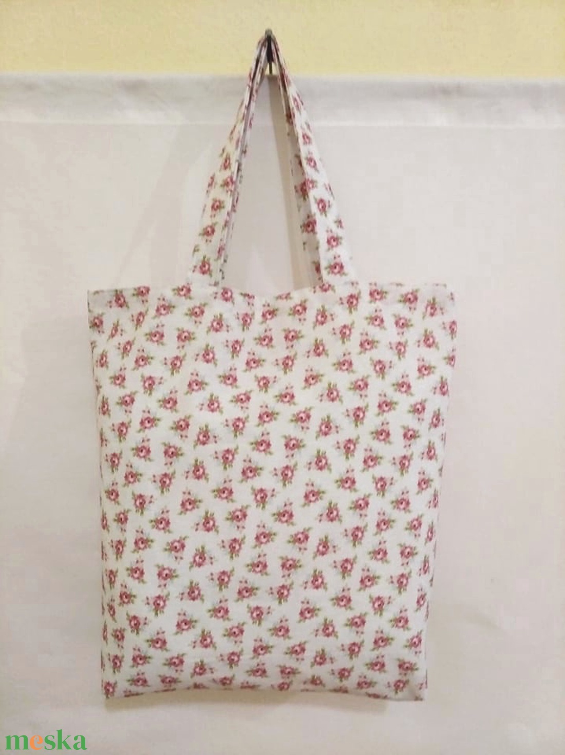 AKCIÓ! Textiltáska bordó apró virágmintás normál füllel - táska & tok - bevásárlás & shopper táska - shopper, textiltáska, szatyor - Meska.hu AKCIÓ! Textiltáska bordó apró virágmintás normál füllel - táska & tok - bevásárlás & shopper táska - shopper, textiltáska, szatyor - Meska.hu