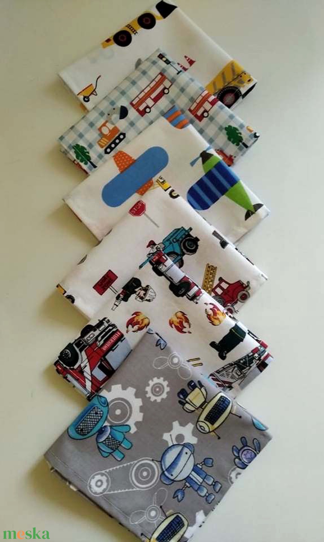 Textilszalvéta szett 6 db-os robotos - otthon & lakás - konyhafelszerelés, tálalás - konyhai textil - szalvéta - Meska.hu Textilszalvéta szett 6 db-os robotos - otthon & lakás - konyhafelszerelés, tálalás - konyhai textil - szalvéta - Meska.hu