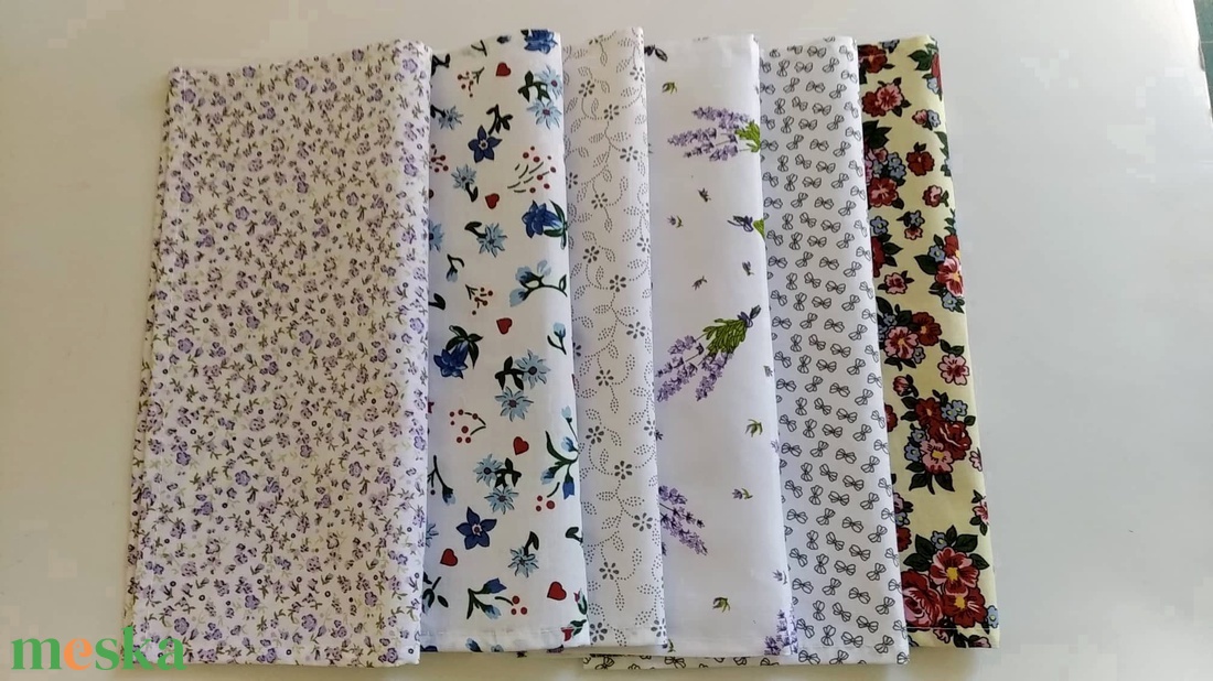 Textilszalvéta szett 6 db-os virágos - otthon & lakás - konyhafelszerelés, tálalás - konyhai textil - szalvéta - Meska.hu Textilszalvéta szett 6 db-os virágos - otthon & lakás - konyhafelszerelés, tálalás - konyhai textil - szalvéta - Meska.hu