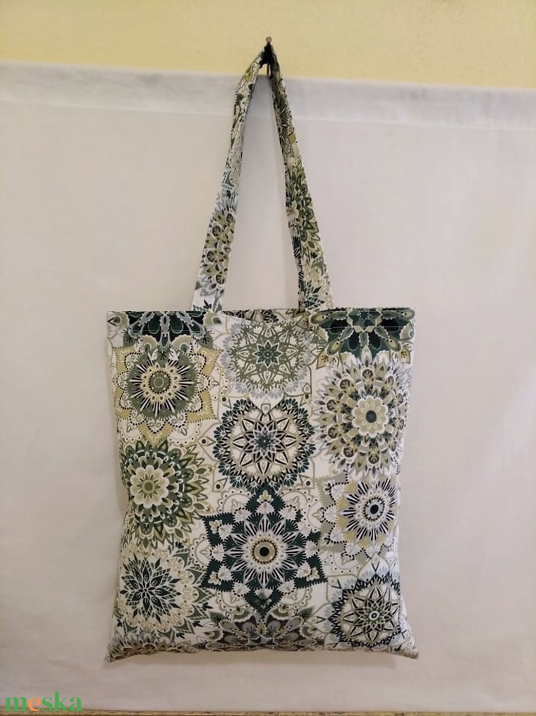 Textiltáska zöld mandala mintás - táska & tok - bevásárlás & shopper táska - shopper, textiltáska, szatyor - Meska.hu Textiltáska zöld mandala mintás - táska & tok - bevásárlás & shopper táska - shopper, textiltáska, szatyor - Meska.hu