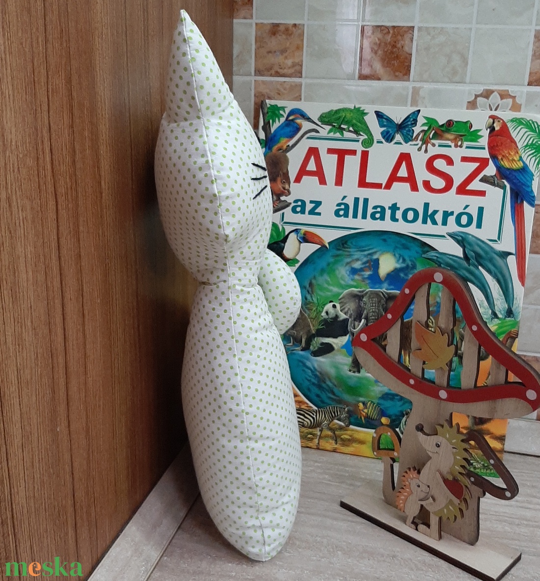 Puha barátok nagy cica - játék & sport - plüssállat & játékfigura - cica - Meska.hu