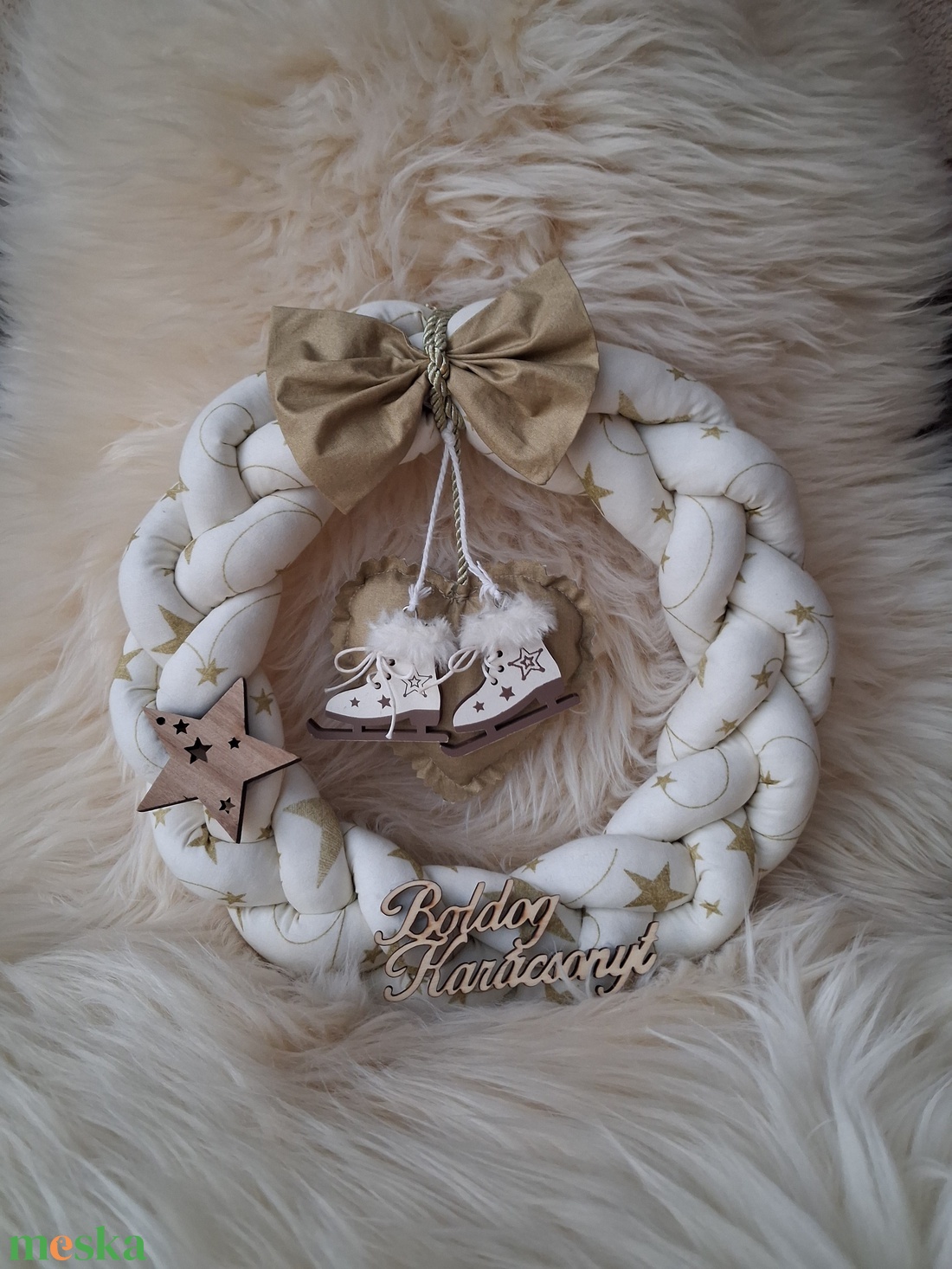 Karácsonyi ajtódósz - karácsony - adventi díszek - adventi koszorú - Meska.hu