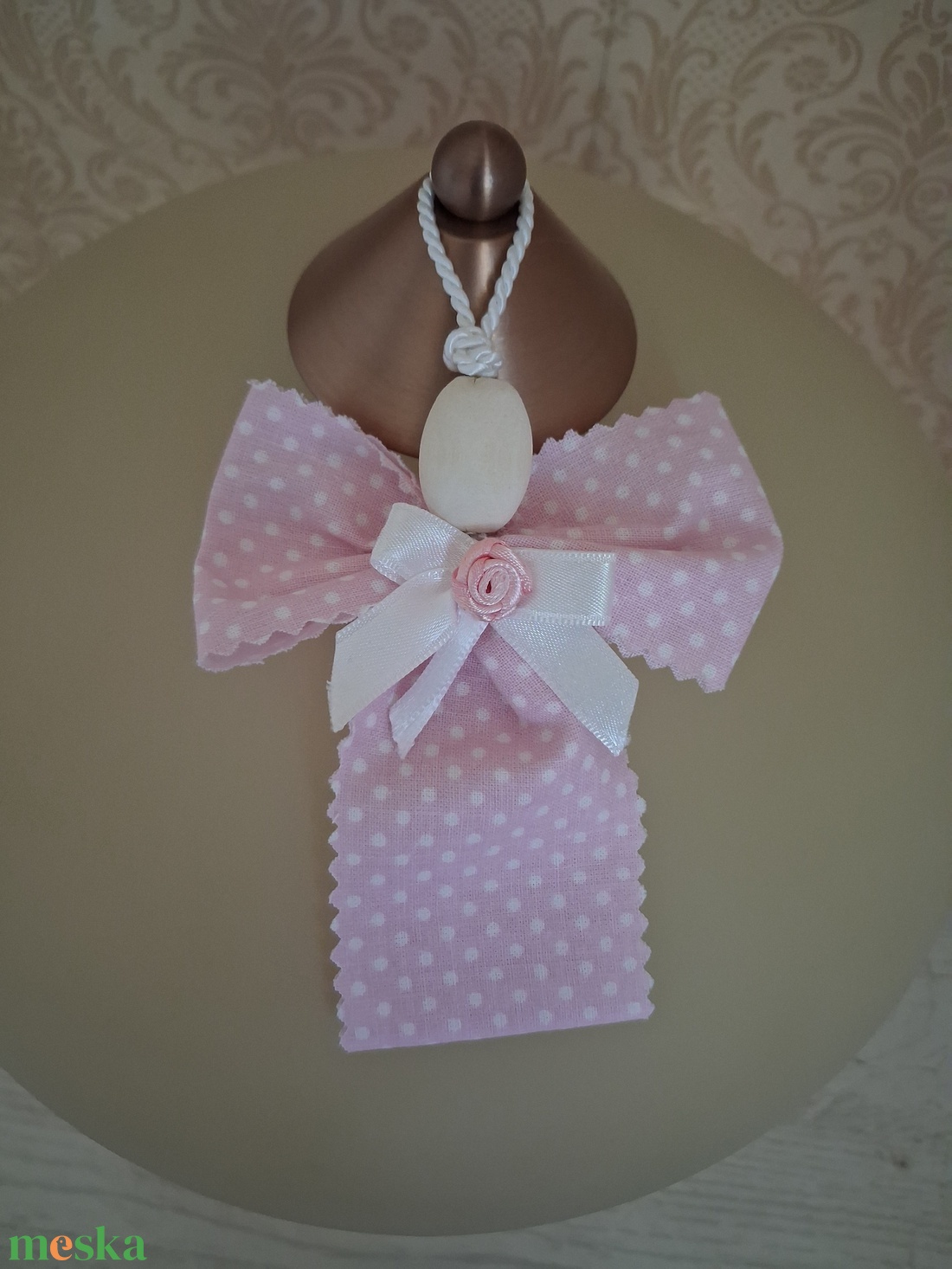 Angyal karácsonyfadísz - karácsony - karácsonyi lakásdekoráció - karácsonyfadíszek - Meska.hu