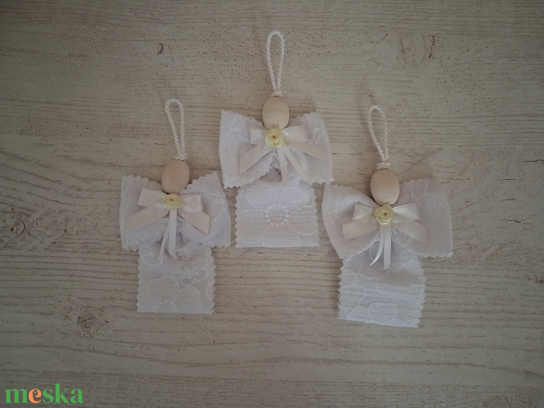 Angyal karácsonyfadísz - karácsony - karácsonyi lakásdekoráció - karácsonyfadíszek - Meska.hu