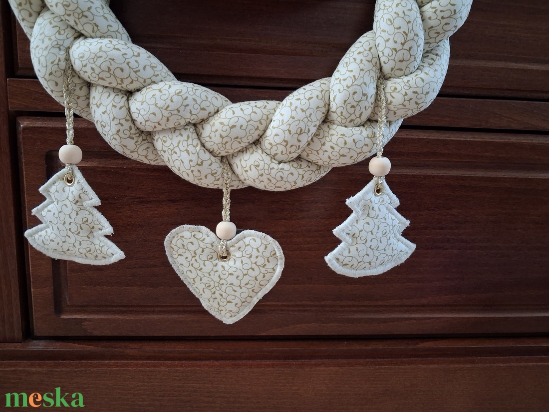 Karácsonyi ajtódísz - karácsony - karácsonyi lakásdekoráció - karácsonyi ajtódíszek - Meska.hu