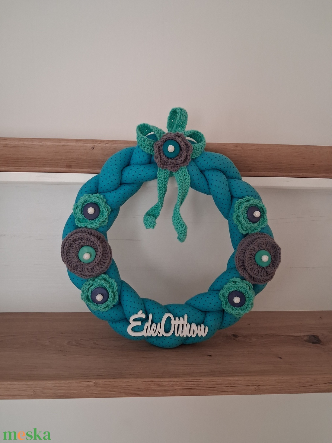 Édes Otthon ajtódísz - otthon & életmód - dekoráció - ajtó- és ablak dekoráció - ajtódísz & kopogtató - Meska.hu