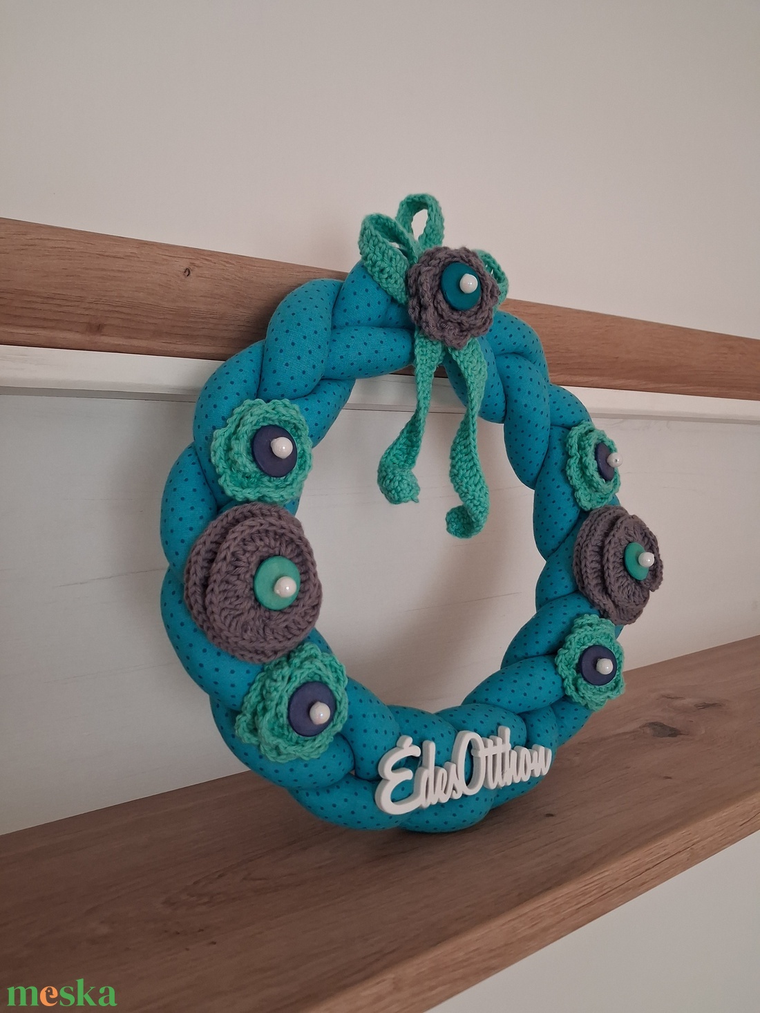 Édes Otthon ajtódísz - otthon & életmód - dekoráció - ajtó- és ablak dekoráció - ajtódísz & kopogtató - Meska.hu