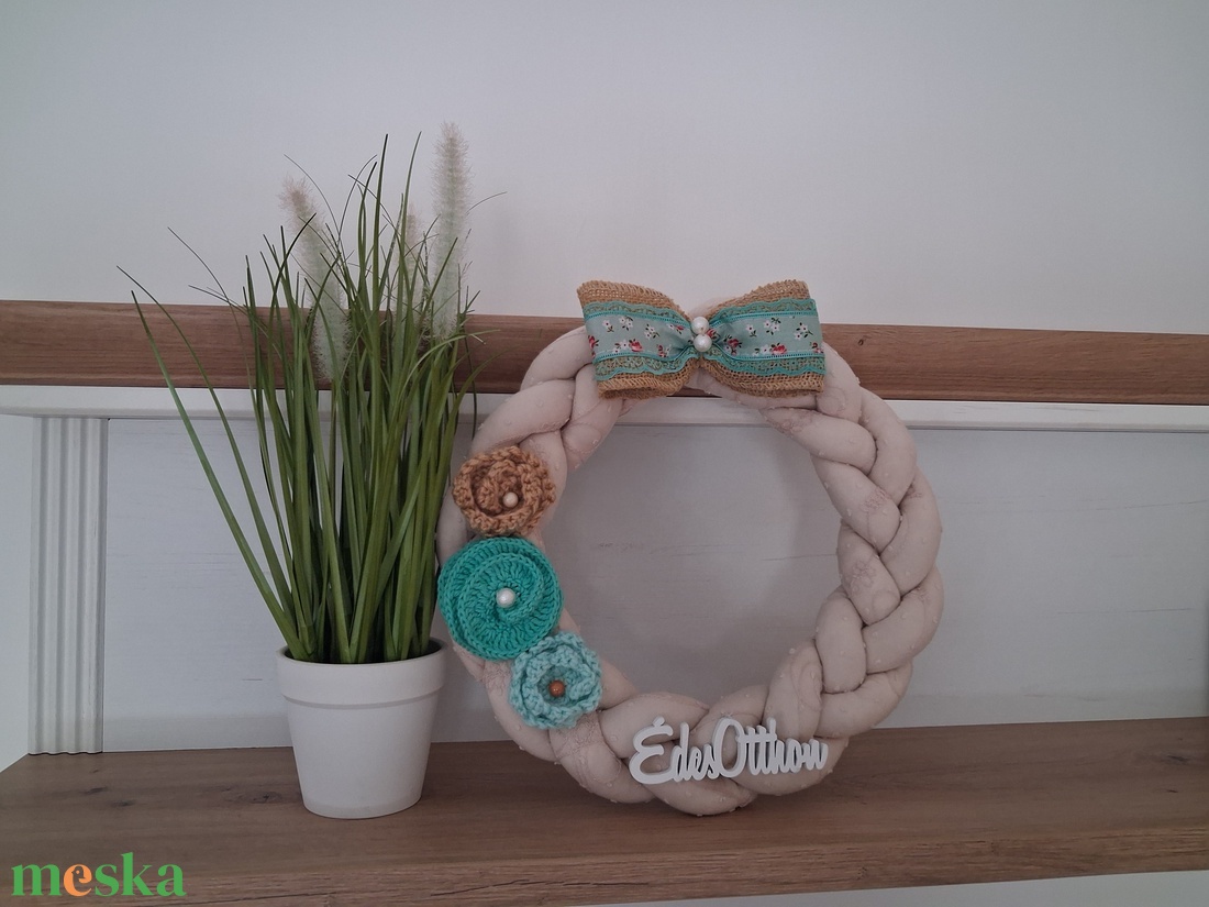 Édes Otthon ajtódísz - otthon & életmód - dekoráció - ajtó- és ablak dekoráció - ajtódísz & kopogtató - Meska.hu