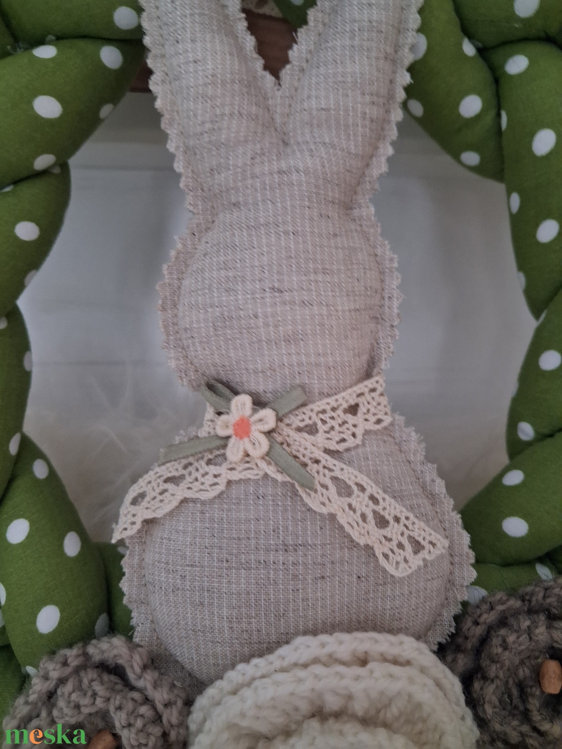 Húsvéti / Tavaszi ajtódísz - otthon & életmód - dekoráció - ajtó- és ablak dekoráció - ajtódísz & kopogtató - Meska.hu