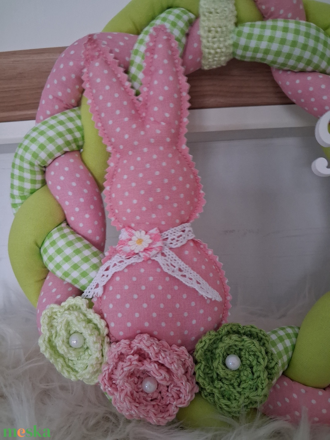 Húsvéti / Tavaszi ajtódísz - otthon & életmód - dekoráció - ajtó- és ablak dekoráció - ajtódísz & kopogtató - Meska.hu