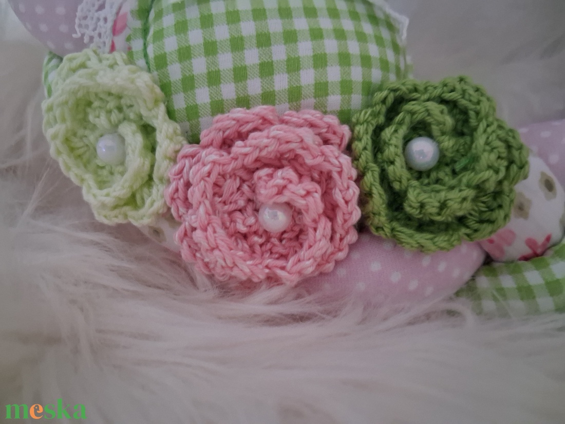 Húsvéti / Tavaszi ajtódísz - ünnepi díszek, dekorációk - húsvéti díszek és dekorációk - húsvéti ajtódísz, kopogtató - Meska.hu