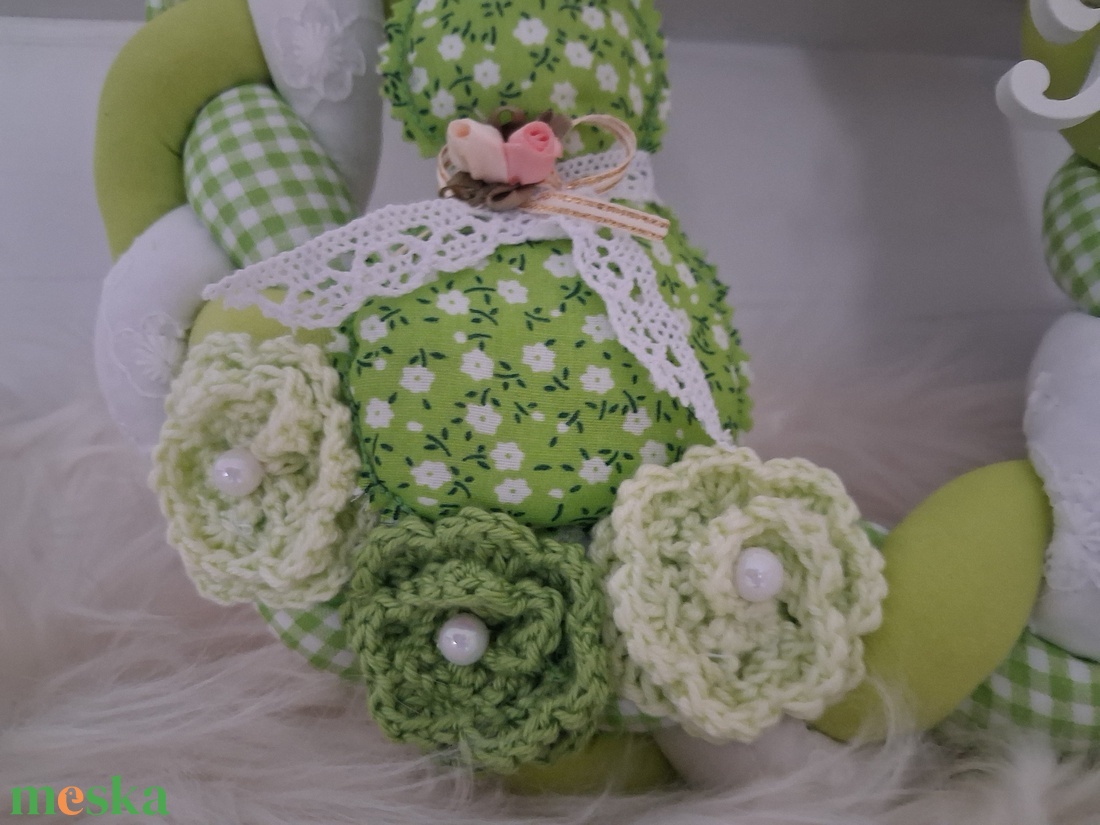 Húsvéti / Tavaszi ajtódísz - otthon & életmód - dekoráció - ajtó- és ablak dekoráció - ajtódísz & kopogtató - Meska.hu