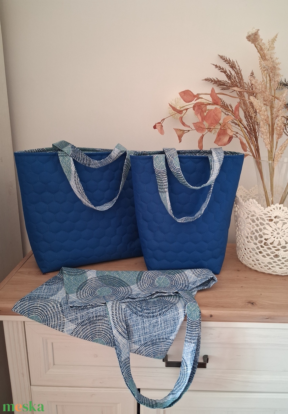 Steppelt bevásárló szatyor/ bevásárló táska - táska & tok - kézitáska & válltáska - válltáska - Meska.hu