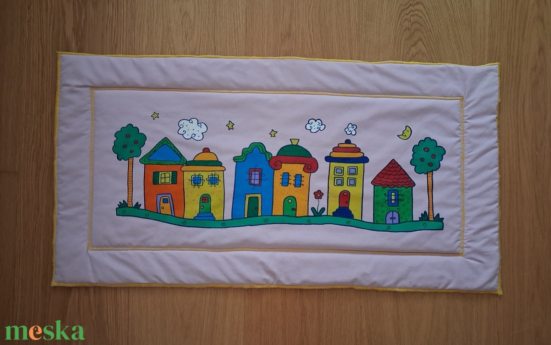 Textil falikép gyetekszobába - baba - mama - babaszoba dekoráció - babaszoba kép - Meska.hu