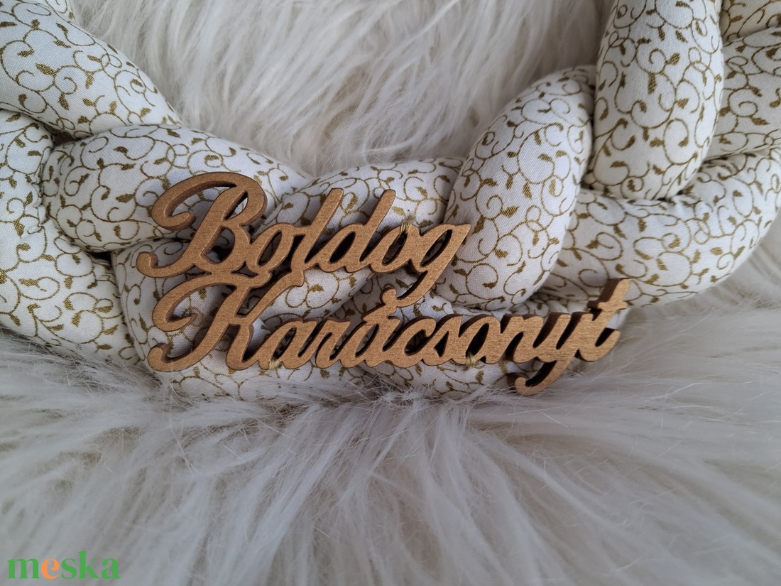 Karácsonyi ajtódísz - karácsony - karácsonyi lakásdekoráció - karácsonyi ajtódíszek - Meska.hu