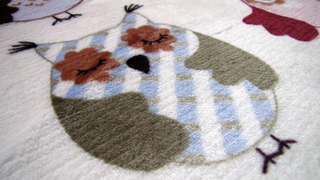 Baglyos babatakaró, rácsvédő szettben -  - Meska.hu