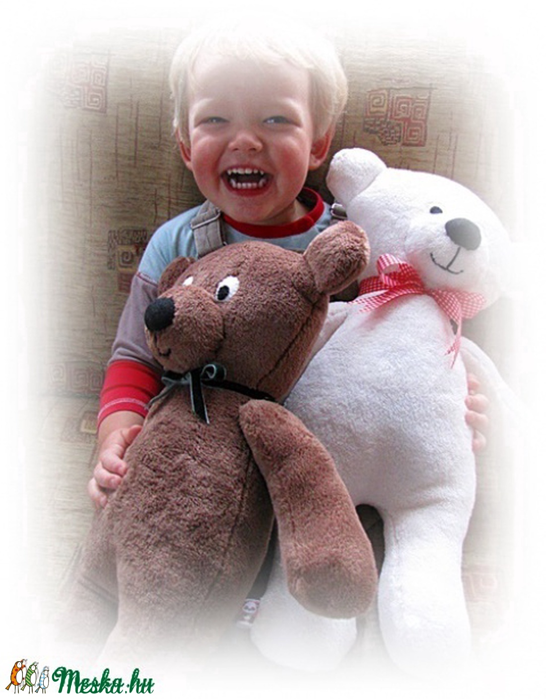 Puha bundás barna mackó -  - Meska.hu