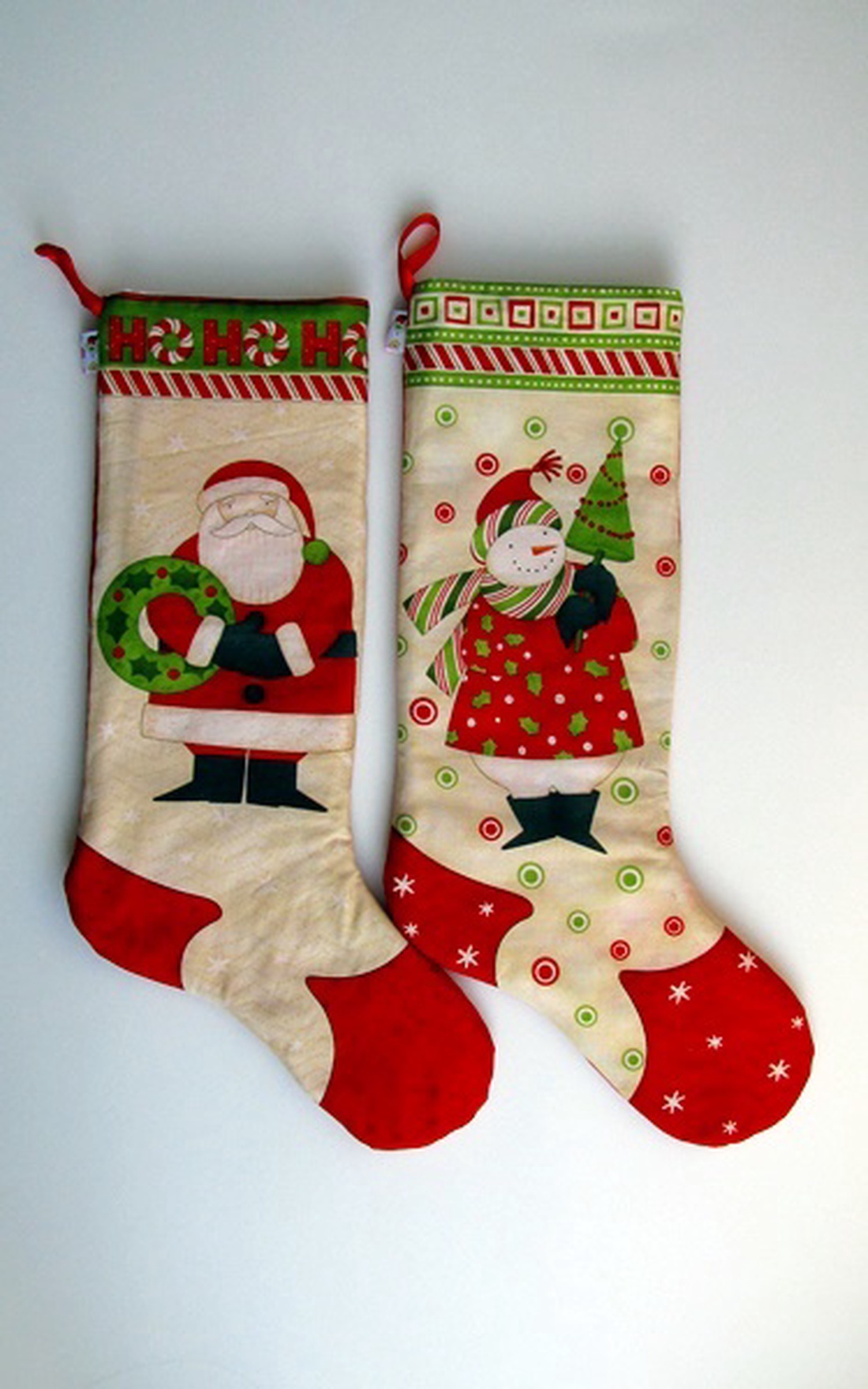 Mikulás váró textilcsizma - hóember mintával -  - Meska.hu Mikulás váró textilcsizma - hóember mintával -  - Meska.hu