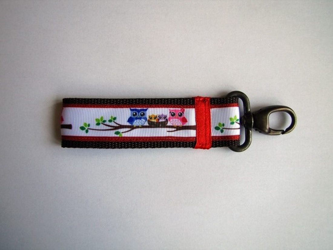 Baglyos kulcstartó gyerekeknek - és persze felnőtteknek is -  - Meska.hu