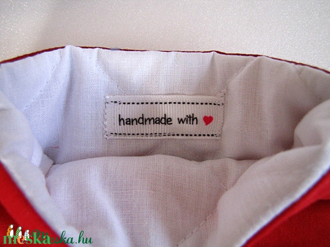 Mikulás váró textilcsizma - Mikulás mintával 2 - karácsony - karácsonyi ajándékozás - karácsonyi ajándékcsomagolás - Meska.hu