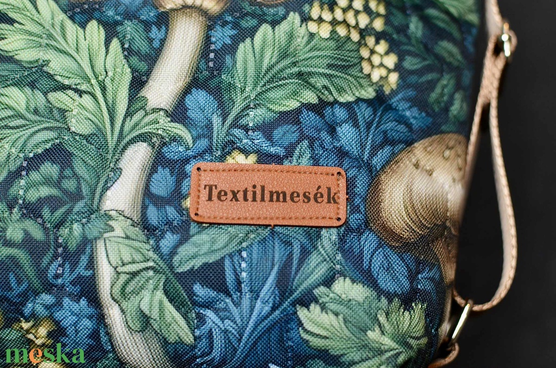 2 in 1 táska - Erdei gomba - táska & tok - variálható táska - Meska.hu