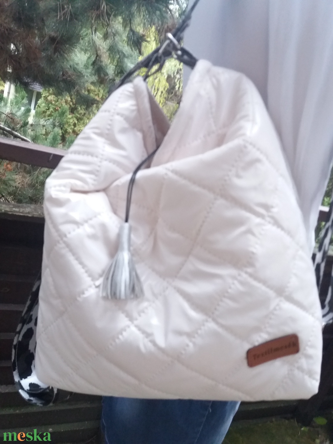 2 in 1 táska - Hópárduc színű - táska & tok - variálható táska - Meska.hu