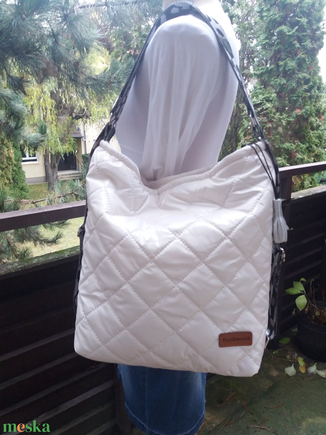 2 in 1 táska - Hópárduc színű - táska & tok - variálható táska - Meska.hu