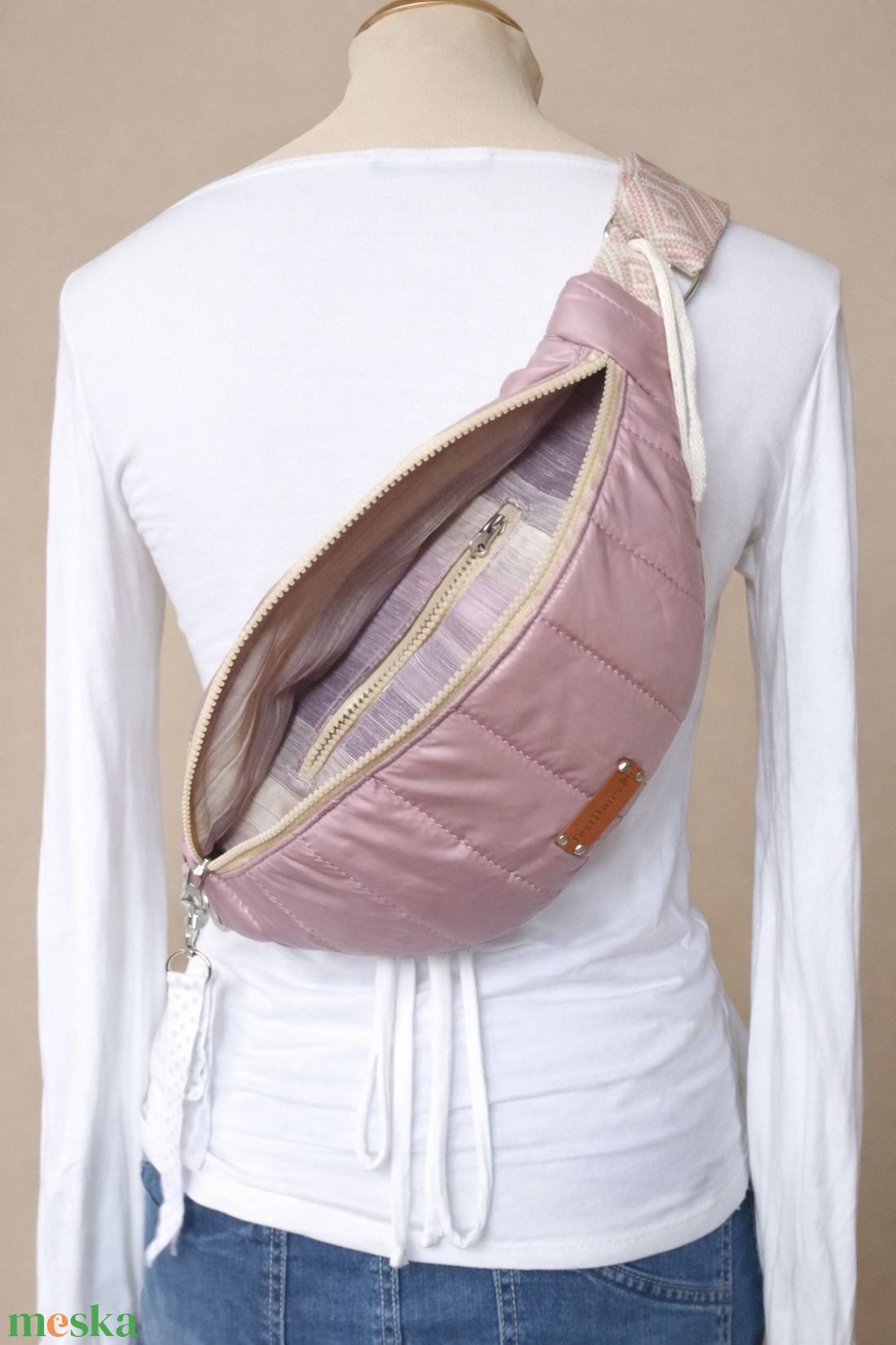 Funnybag - Szederhab - táska & tok - övtáska - Meska.hu