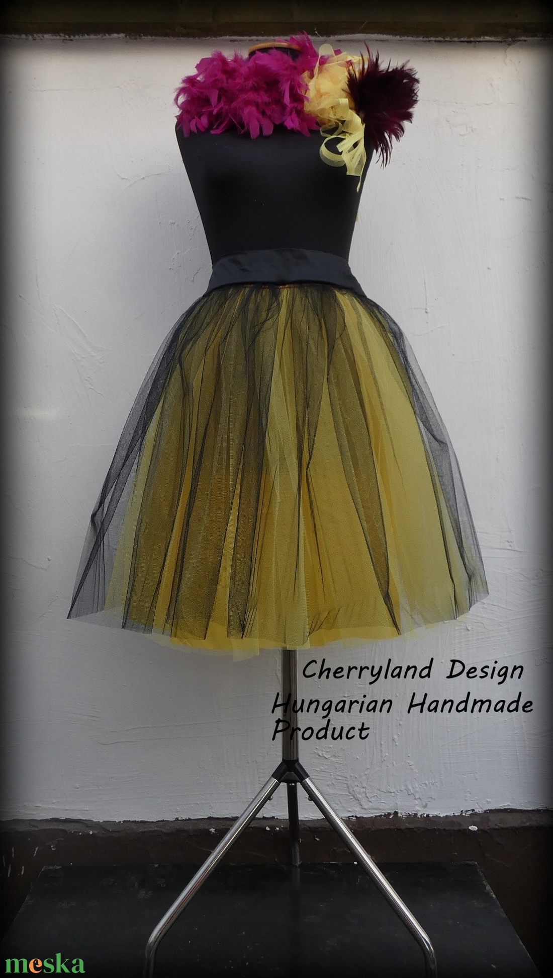 Cherryland Design Sárga Árnyalat Tüll Szoknya/ Yellow Shades Tulle Skirt - ruha & divat - női ruha - szoknya - Meska.hu Cherryland Design Sárga Árnyalat Tüll Szoknya/ Yellow Shades Tulle Skirt - ruha & divat - női ruha - szoknya - Meska.hu