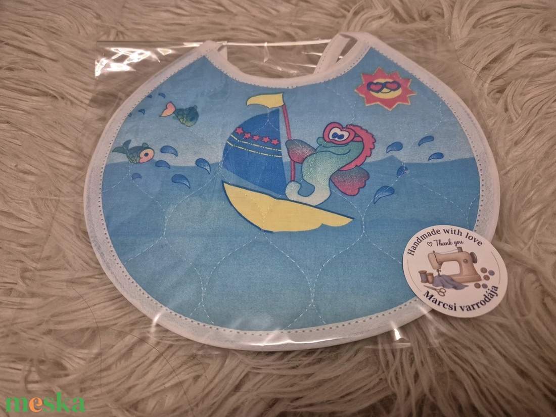 Baba partedli (előke) - baba - mama - szoptatási, etetési kellékek - partedli, előke - Meska.hu