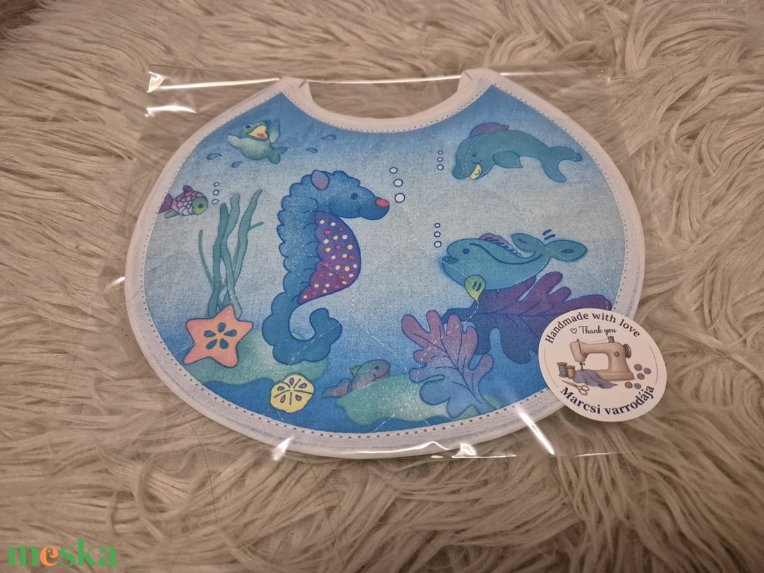 Baba partedli (előke) - baba - mama - szoptatási, etetési kellékek - partedli, előke - Meska.hu